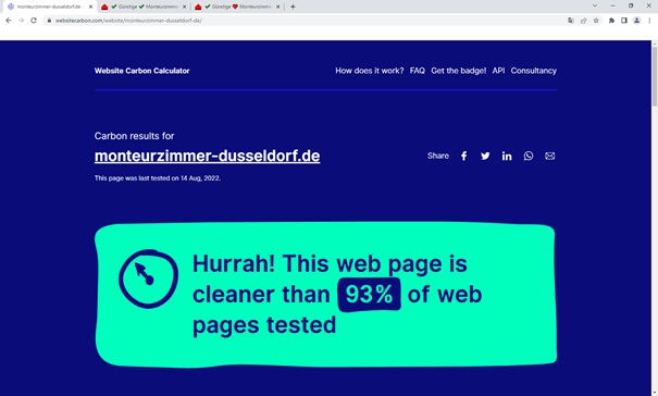 Test spletne strani Düsseldorf